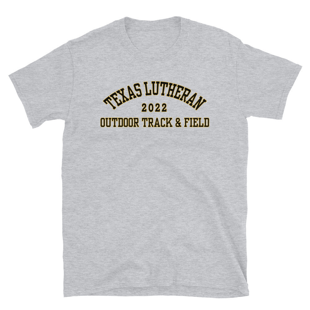 Texas Lutheran Outdoor Track and Field 2022 Short-Sleeve Unisex T-Shirt
