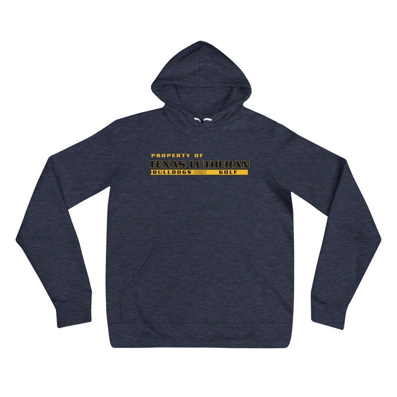 Unisex hoodie - TLU Athletics Property of Golf