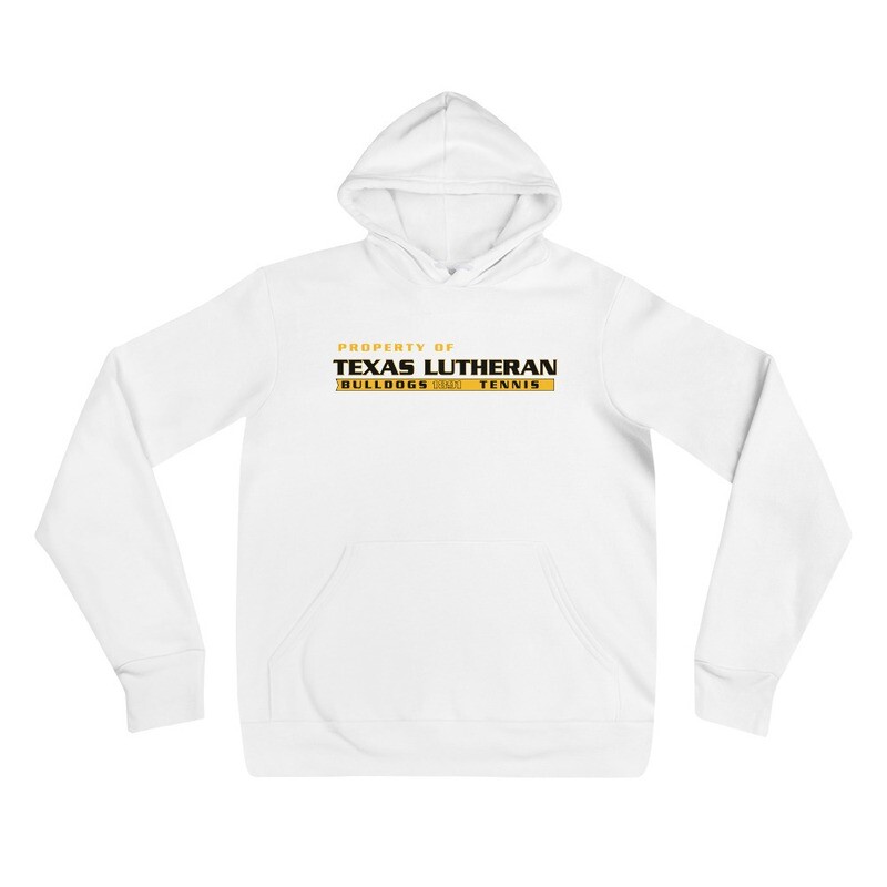 Unisex hoodie - TLU Athletics Property of Tennis