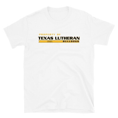 TLU Athletics Property of Short-Sleeve Unisex T-Shirt