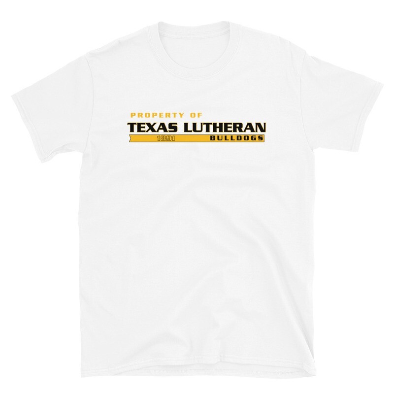 TLU Athletics Property of Short-Sleeve Unisex T-Shirt