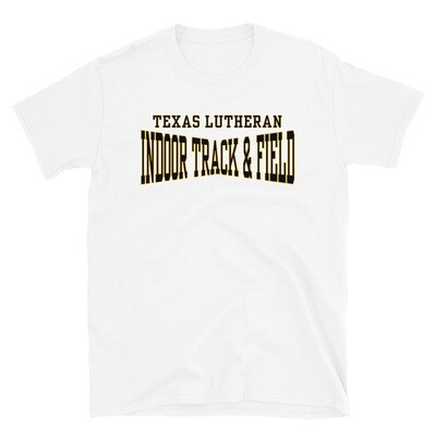 TLU Athletics Indoor Track & Field Short-Sleeve Unisex T-Shirt