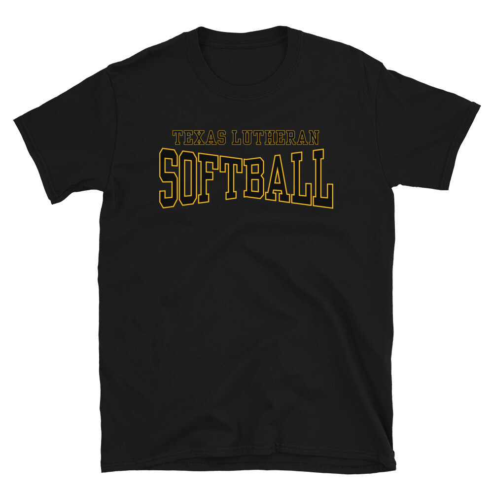 TLU Athletics Softball Short-Sleeve Unisex T-Shirt