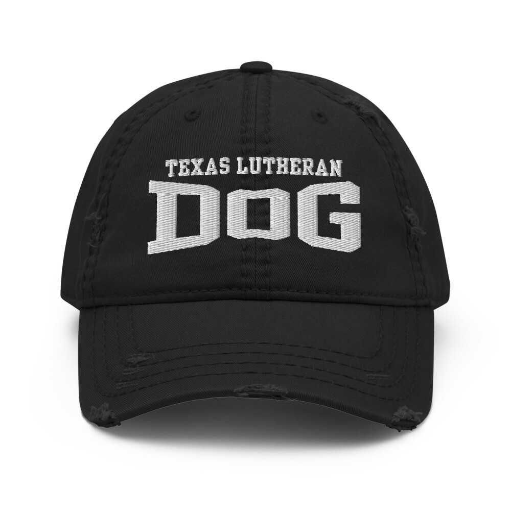 TLU Athletics Distressed Dad Hat