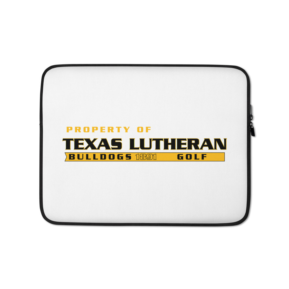 TLU Athletics Golf Laptop Sleeve