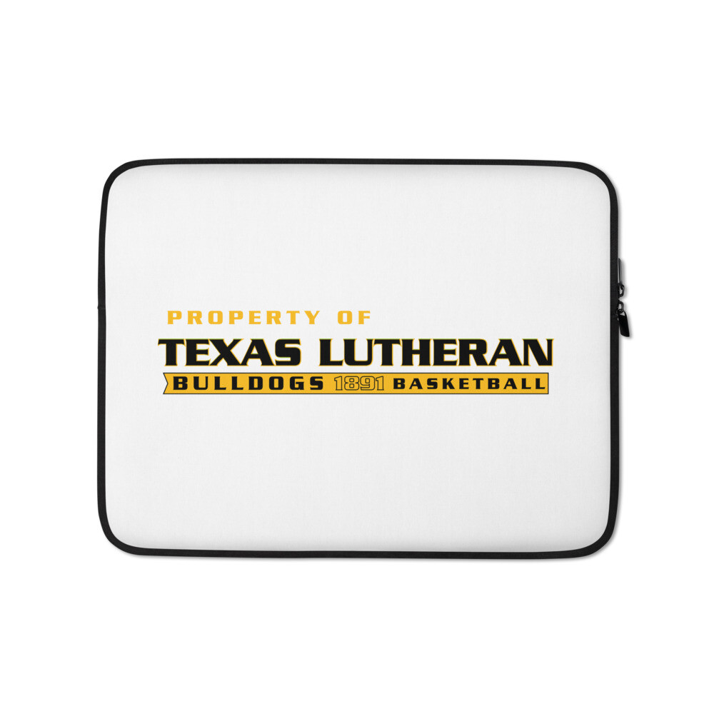 TLU Athletics Basketball Laptop Sleeve, Size: 13 in