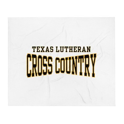 TLU Athletics Cross Country Throw Blanket