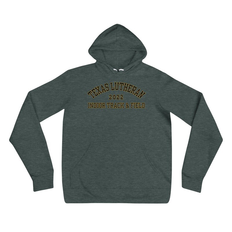TLU Athletics Indoor Track &amp; Field Unisex hoodie