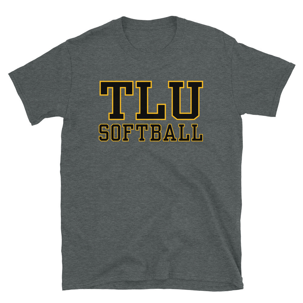 TLU Athletics Softball Short-Sleeve Unisex T-Shirt