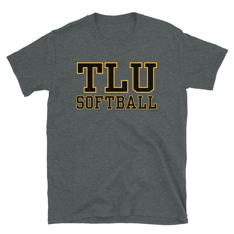 TLU Athletics Softball Short-Sleeve Unisex T-Shirt