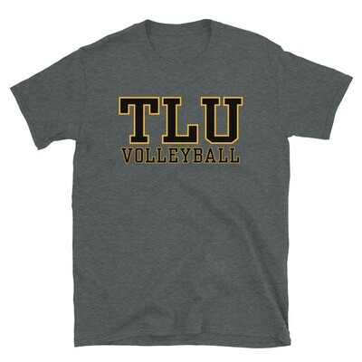 TLU Athletics Volleyball Short-Sleeve Unisex T-Shirt
