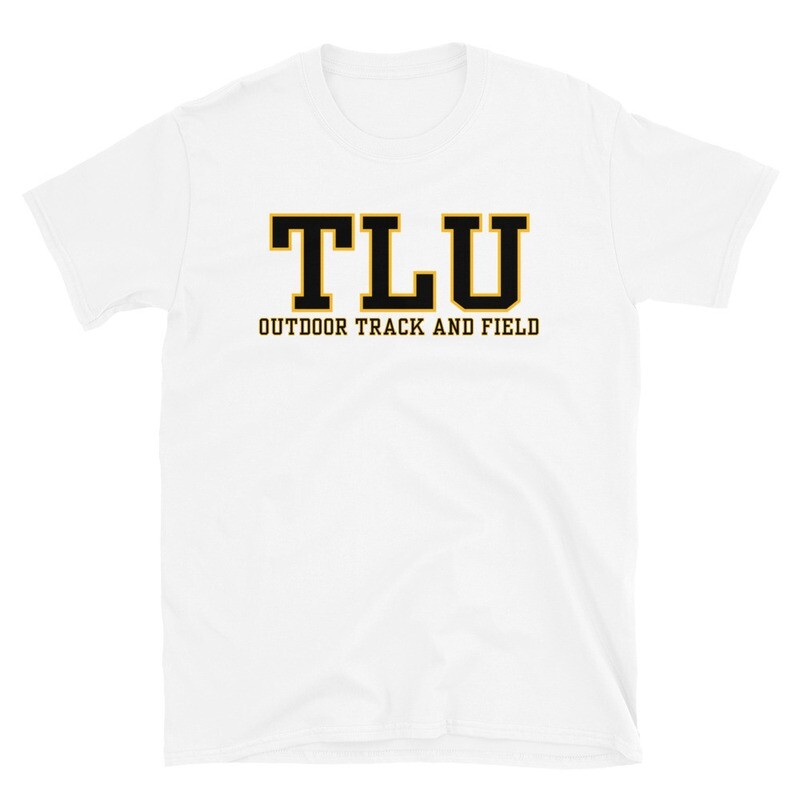 TLU Athletics Outdoor Field &amp; Track Short-Sleeve Unisex T-Shirt