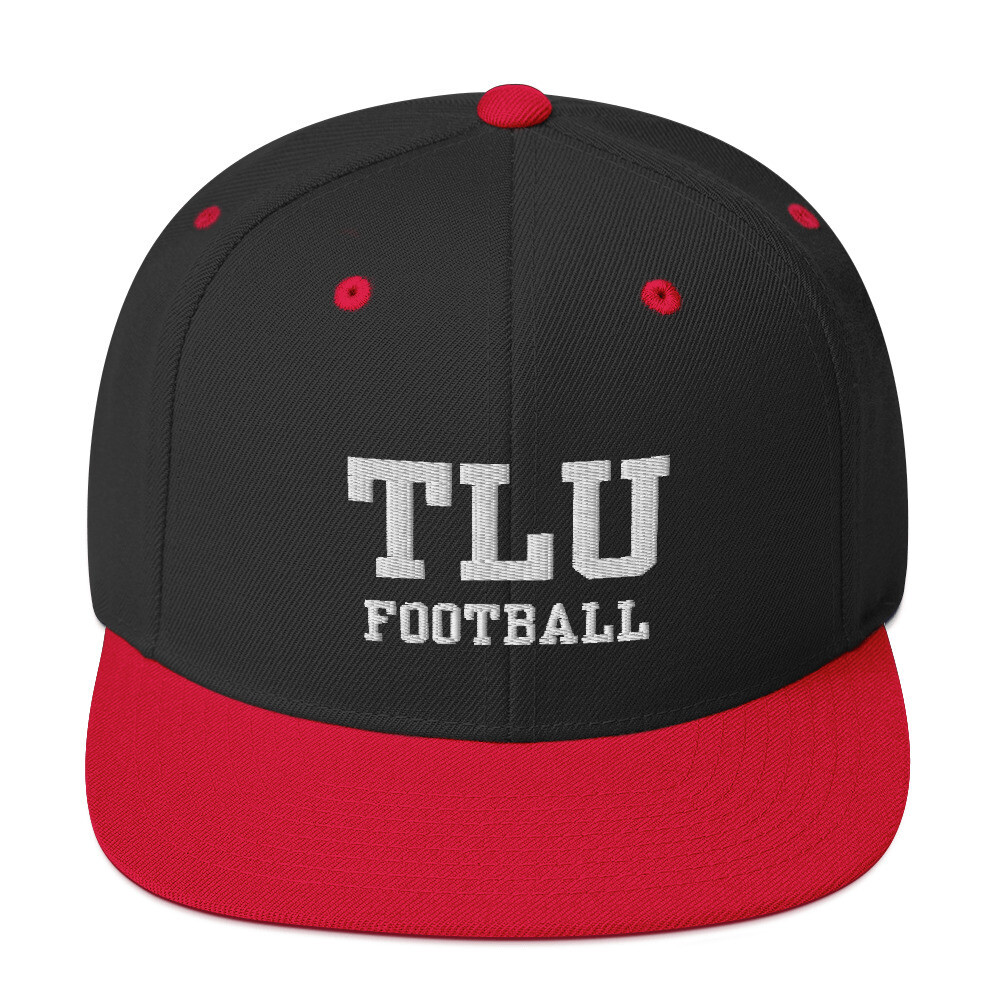 TLU Athletics Football Snapback Hat