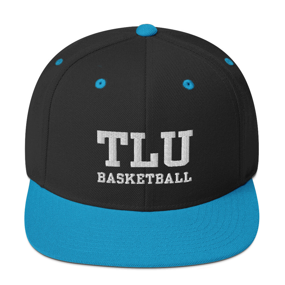 TLU Athletics Basketball Snapback Hat