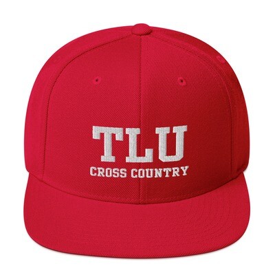 TLU Athletics Cross Country Snapback Hat