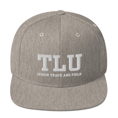 TLU Athletics Indoor Track & Field Snapback Hat