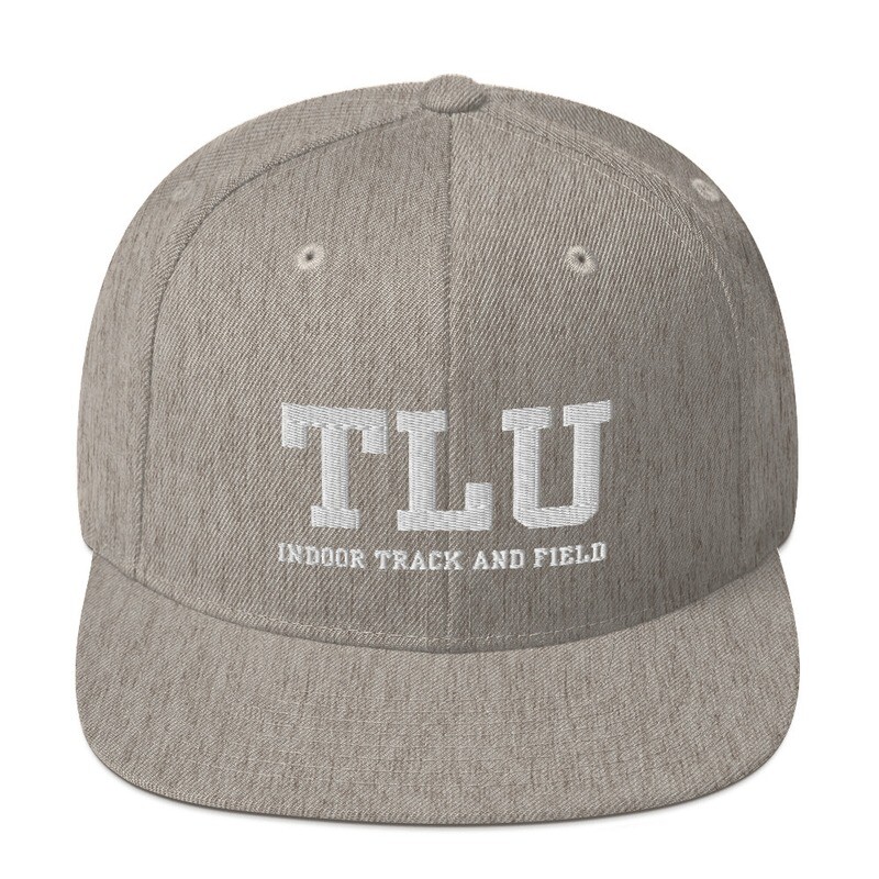 TLU Athletics Indoor Track &amp; Field Snapback Hat