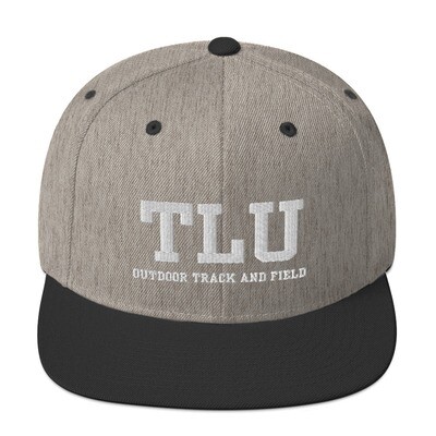 TLU Athletics Outdoor Track & Field Snapback Hat