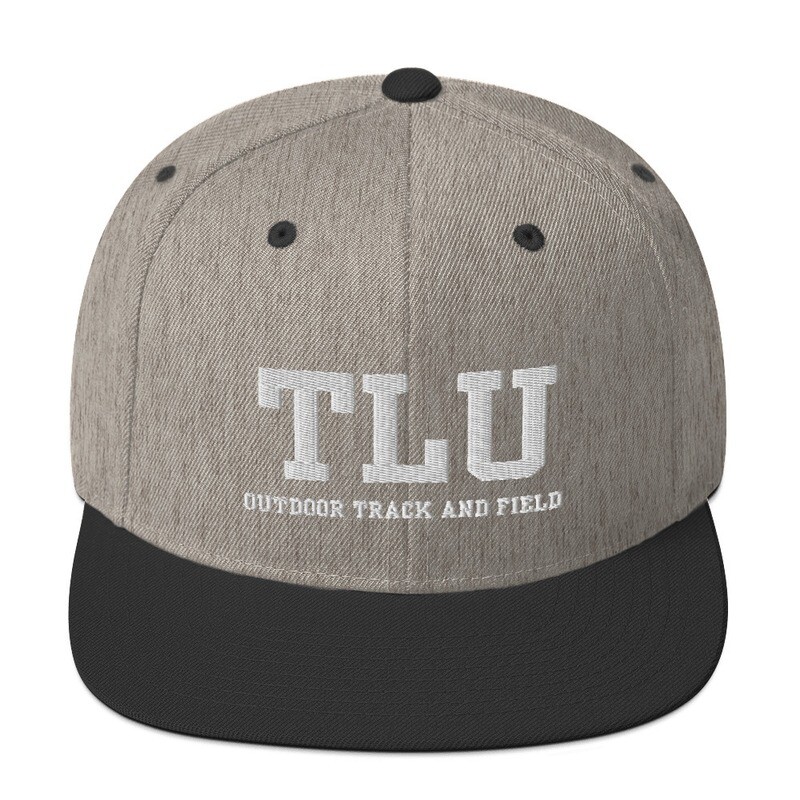 TLU Athletics Outdoor Track &amp; Field Snapback Hat