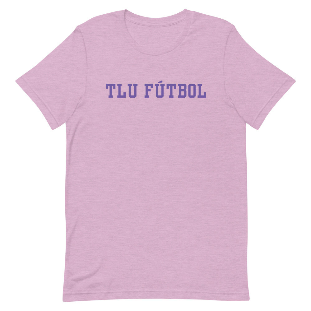 TLU Soccer | Fútbol Purple Short-Sleeve Unisex T-Shirt