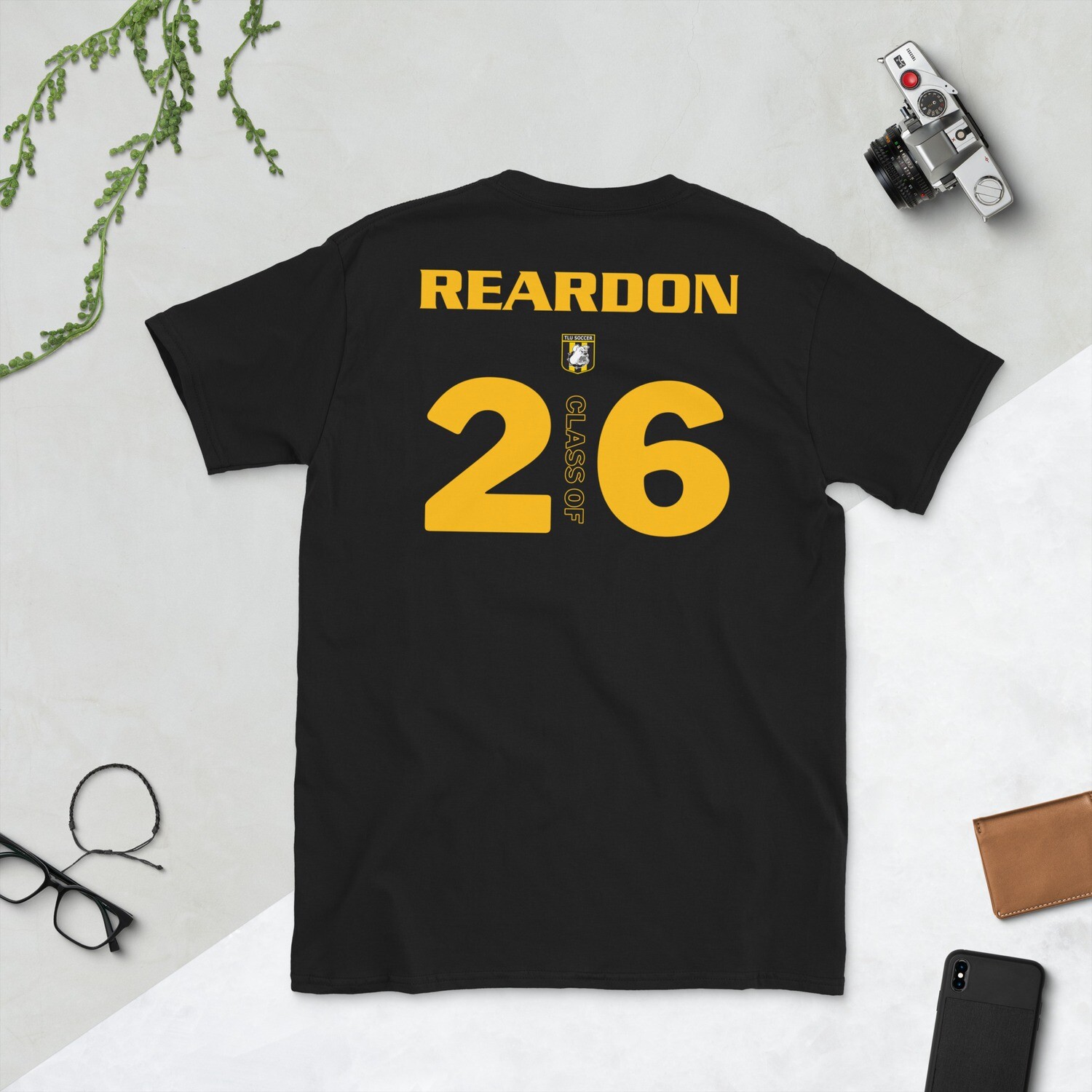 Reardon 2026 Short-Sleeve Unisex T-Shirt, Color: Black, Size: S