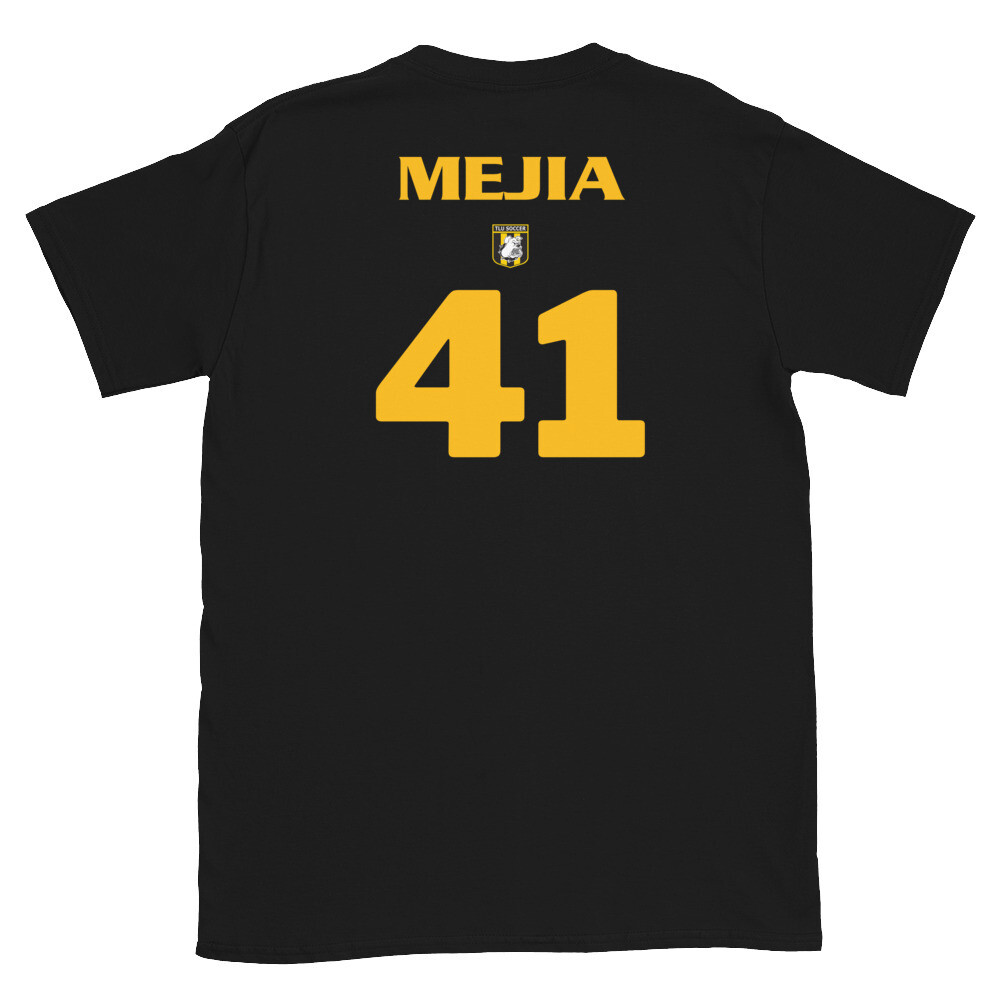 MSOC Number 41 Mejia Short-Sleeve Unisex T-Shirt, Color: Black, Size: S