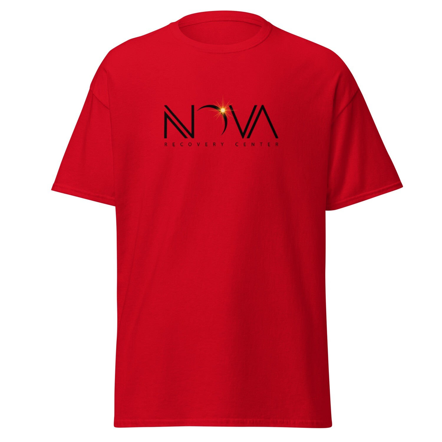 Nova Recovery Center Men&#39;s classic tee, Color: Red, Size: S