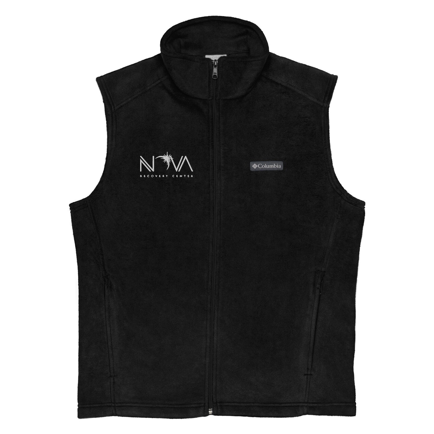 Nova Men’s Columbia fleece vest, Color: Black
