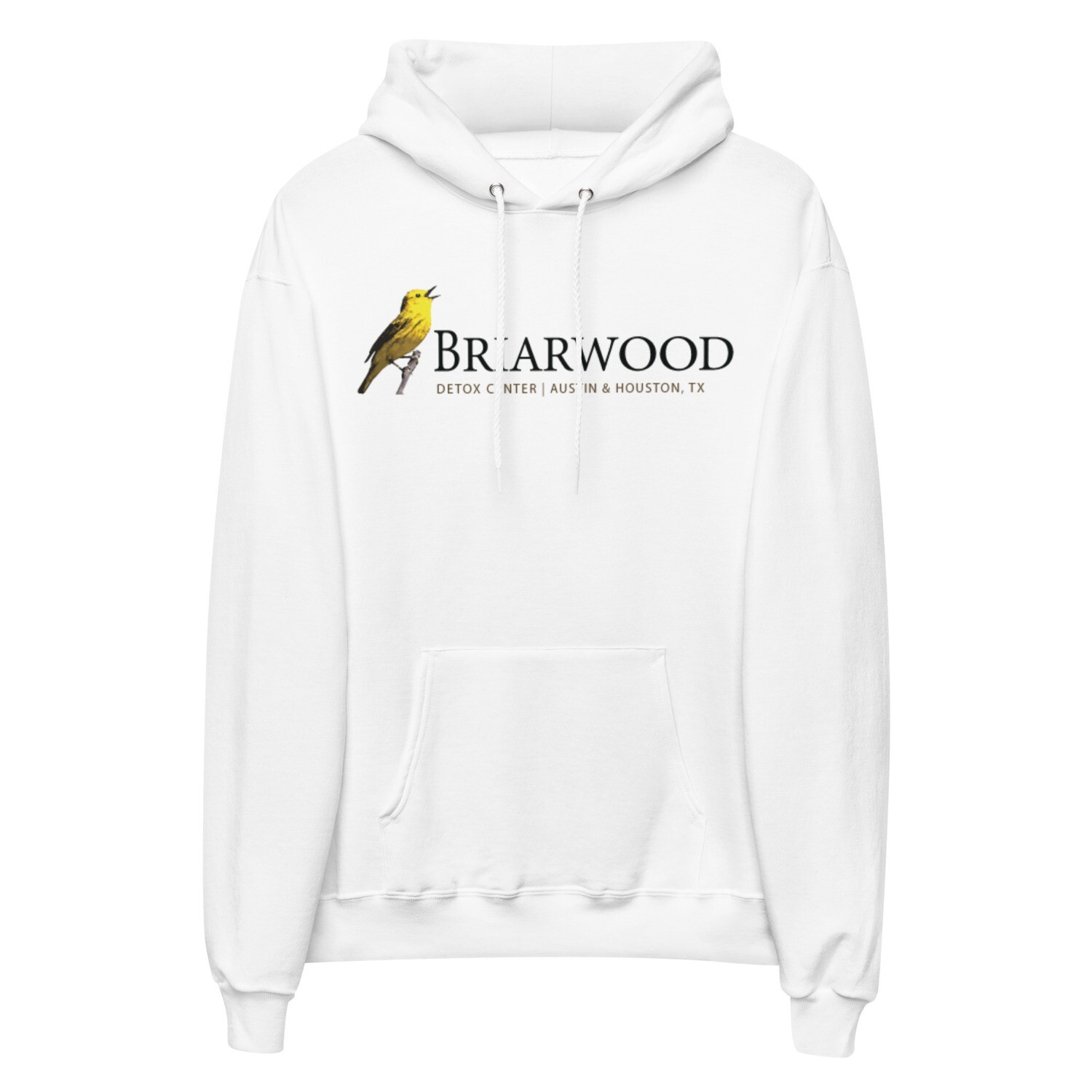 BWD Black Unisex fleece hoodie