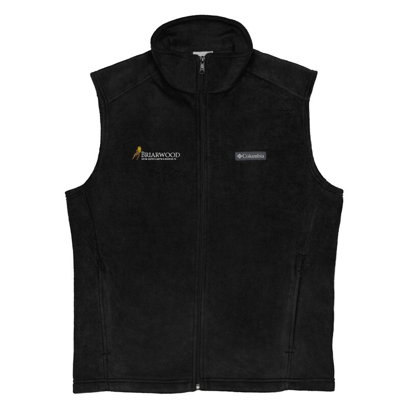 BWD Columbia fleece vest | White Logo