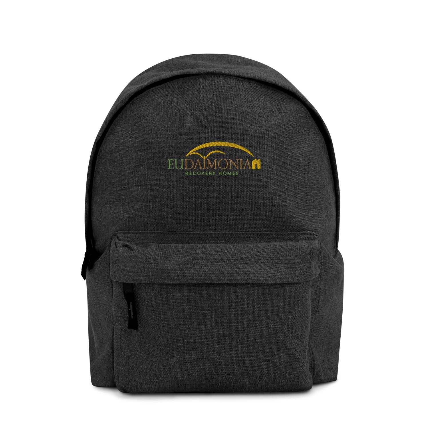 ERH Embroidered Backpack, Color: Anthracite