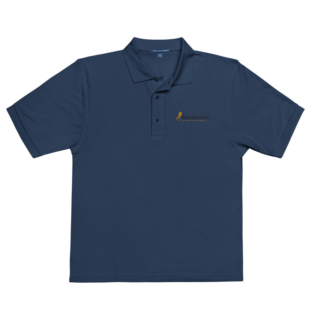 BWD Premium Polo | Black Logo, Color: Navy, Size: S