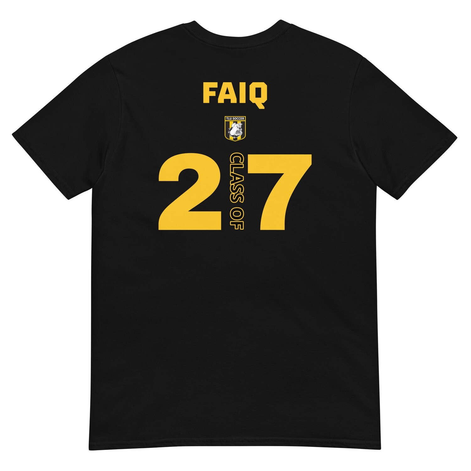 MSOC Faiq Class of 2027 Short-Sleeve Unisex T-Shirt, Color: Black, Size: S