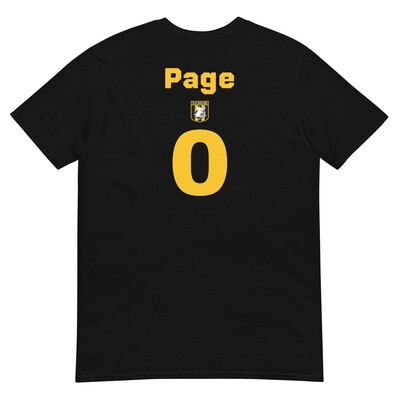 MSOC Number 0 Page Short-Sleeve Unisex T-Shirt