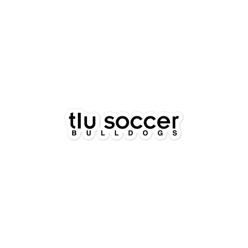 TLU Soccer Black | Kiss-Cut Stickers