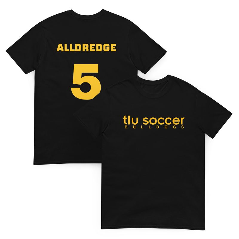 TLU MSOC Number 5 Alldredge Short-Sleeve Unisex T-Shirt