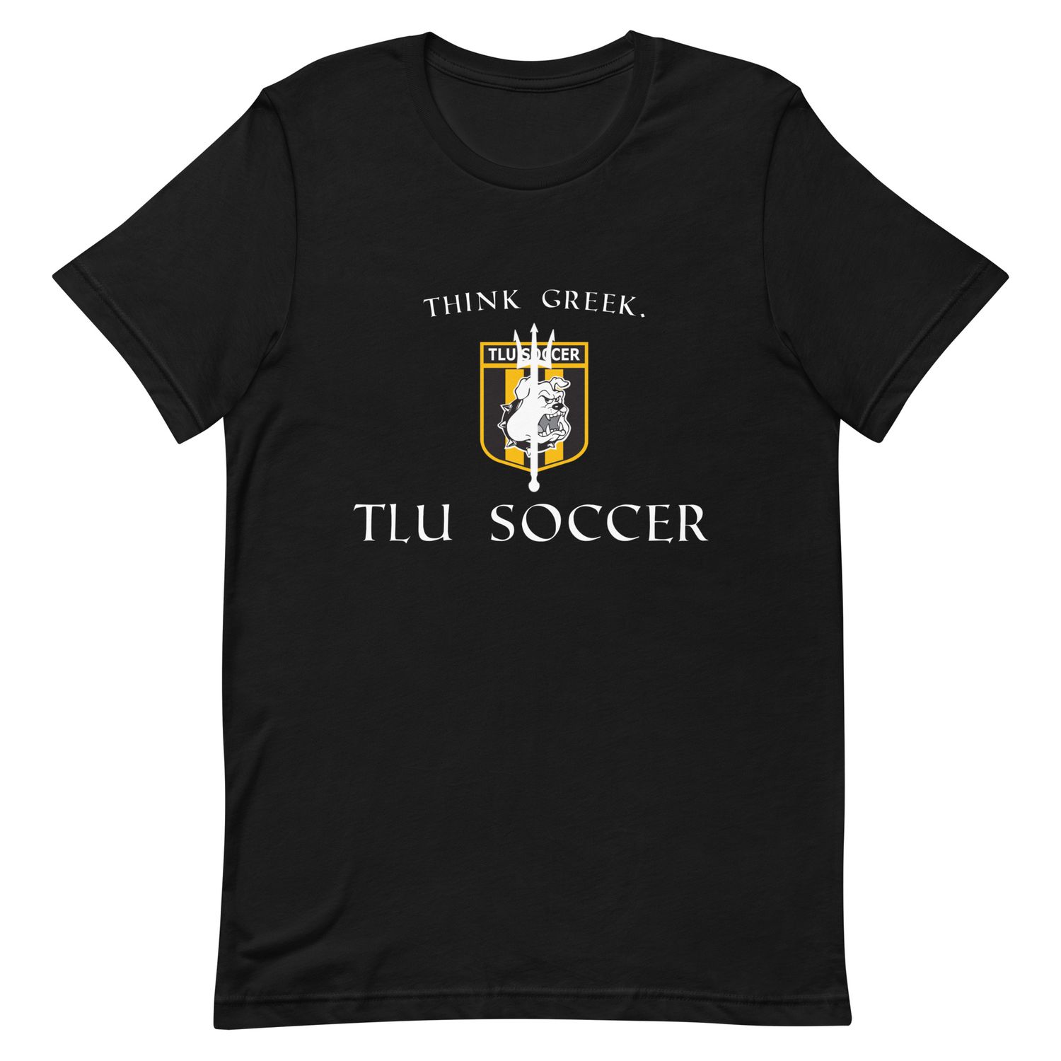 TLU MSOC Unisex Greek Night Think Greek Black