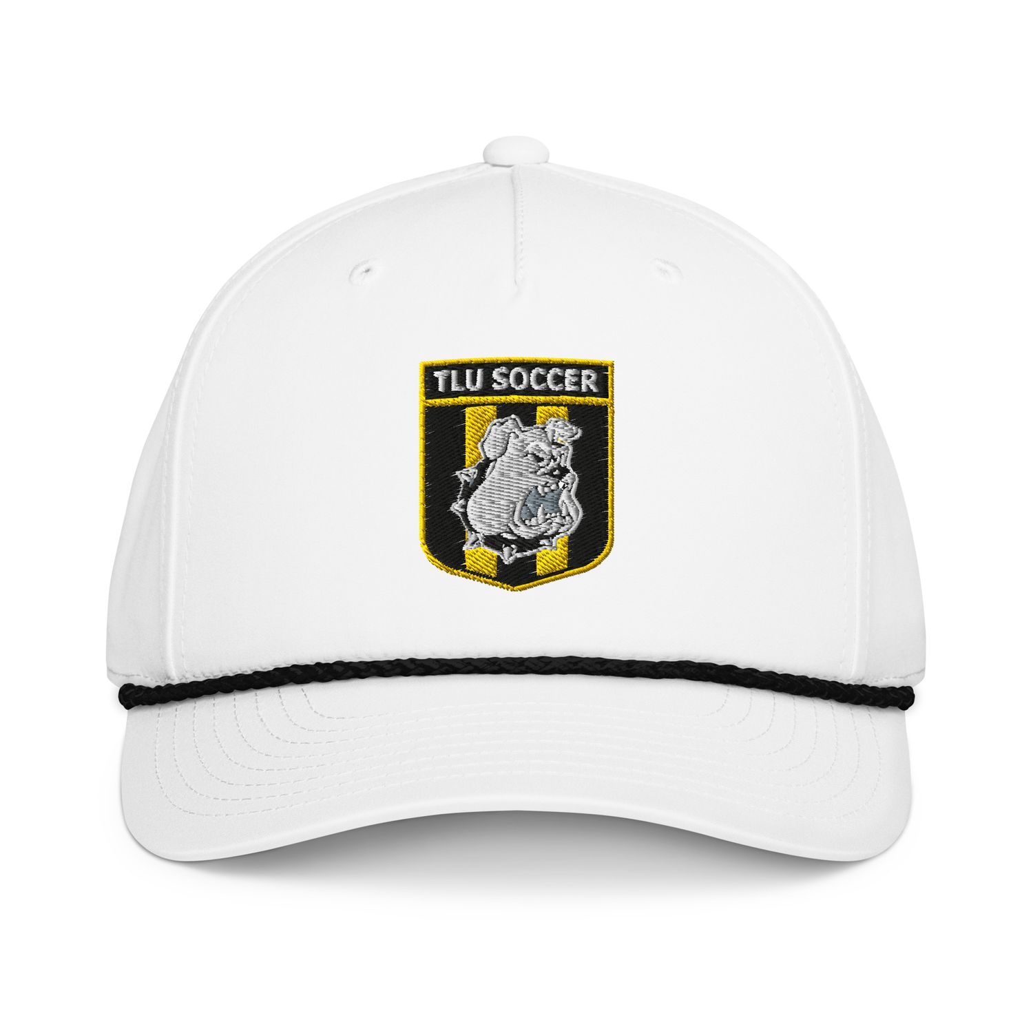 Classic Rope Cap - White (Colored Crest)