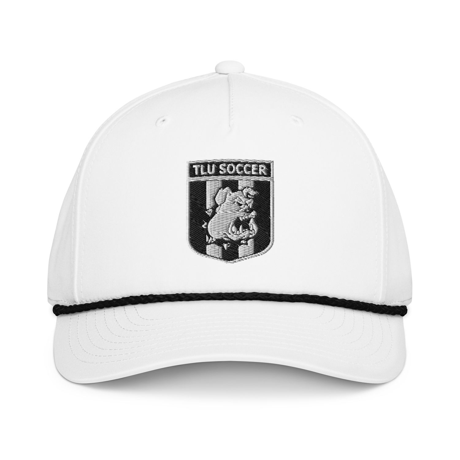 Classic Rope Cap - White (White Crest)