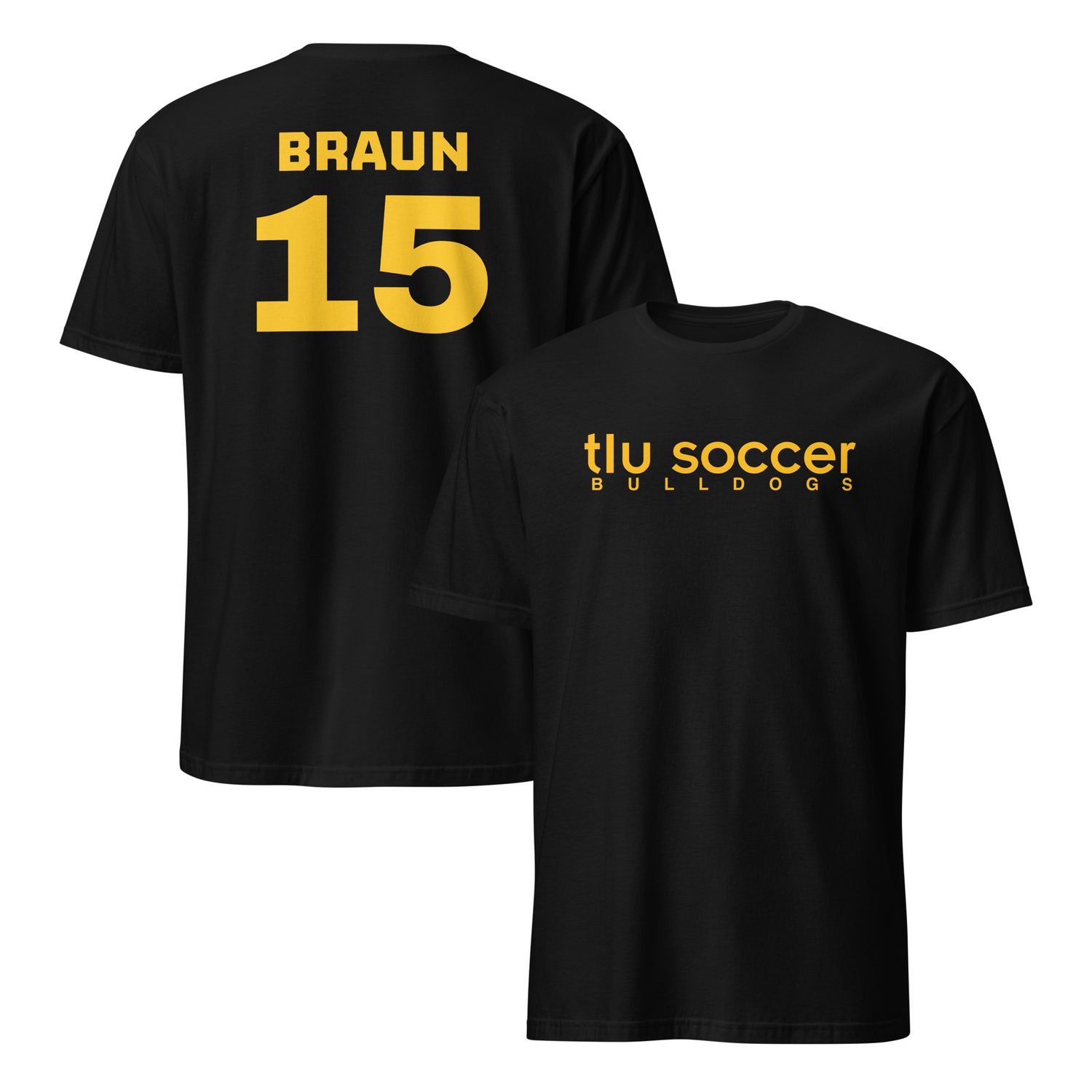 TLU MSOC Number 15 Braun Short-Sleeve Unisex T-Shirt