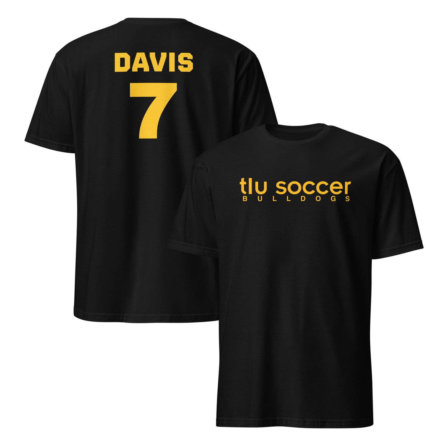 TLU MSOC Number 7 Davis Short-Sleeve Unisex T-Shirt