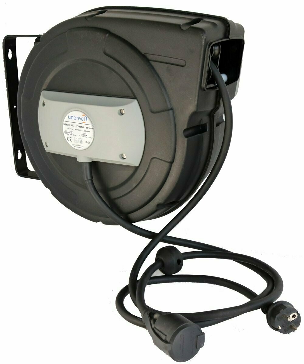 UNOREEL Premium Cable reel 230V / 16A 3200W Cable H07RNF 3x2,5mmÂ²