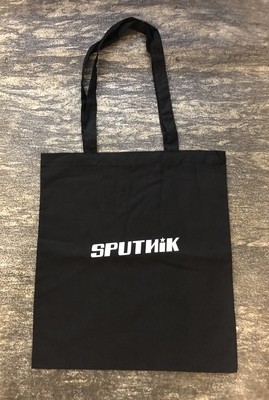 Shopper SputnikTour, stampa argento