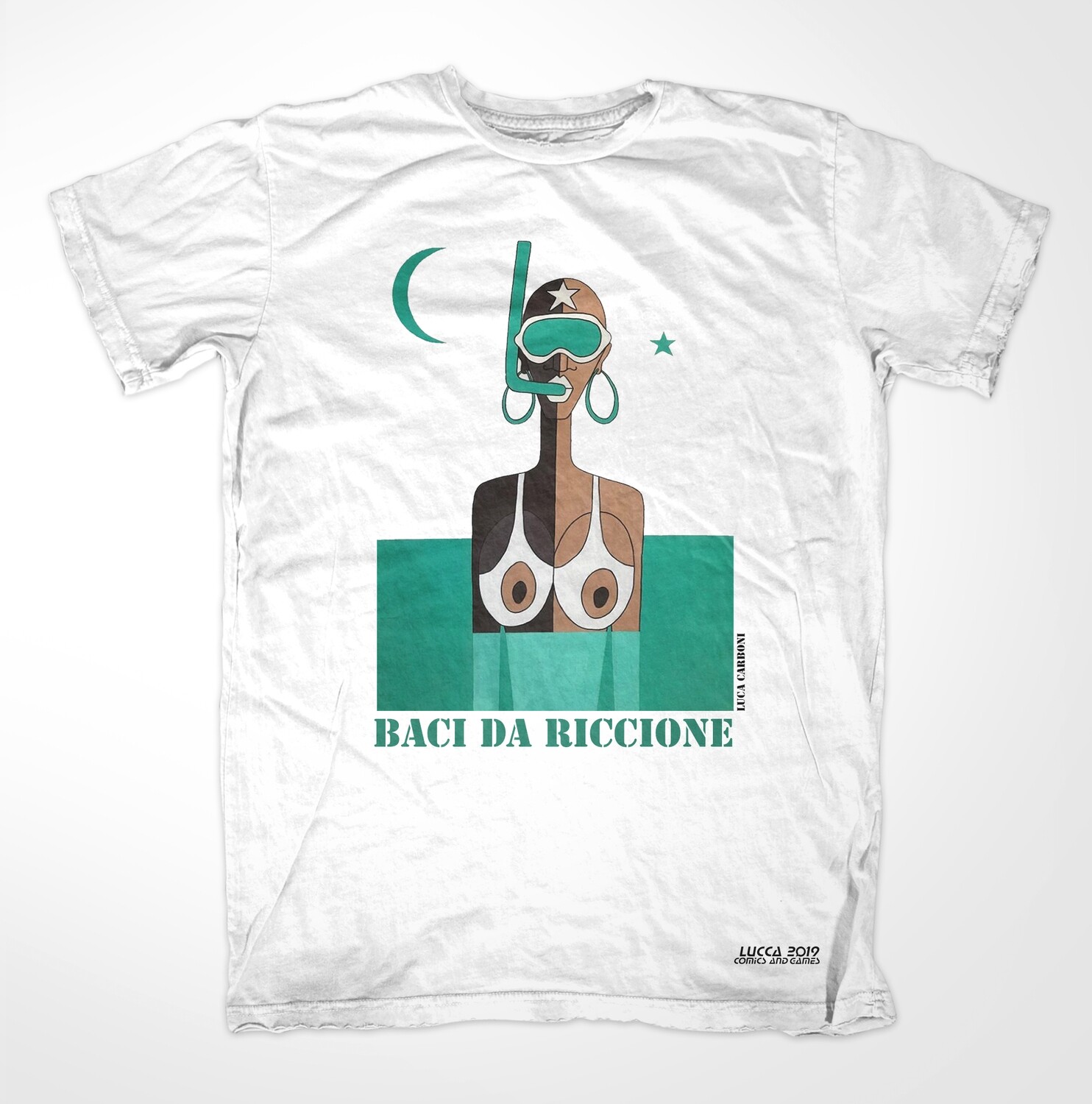T-shirt "Baci da Riccione"