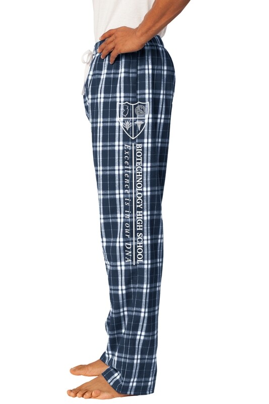 Plaid Flannel Pants (black or blue)