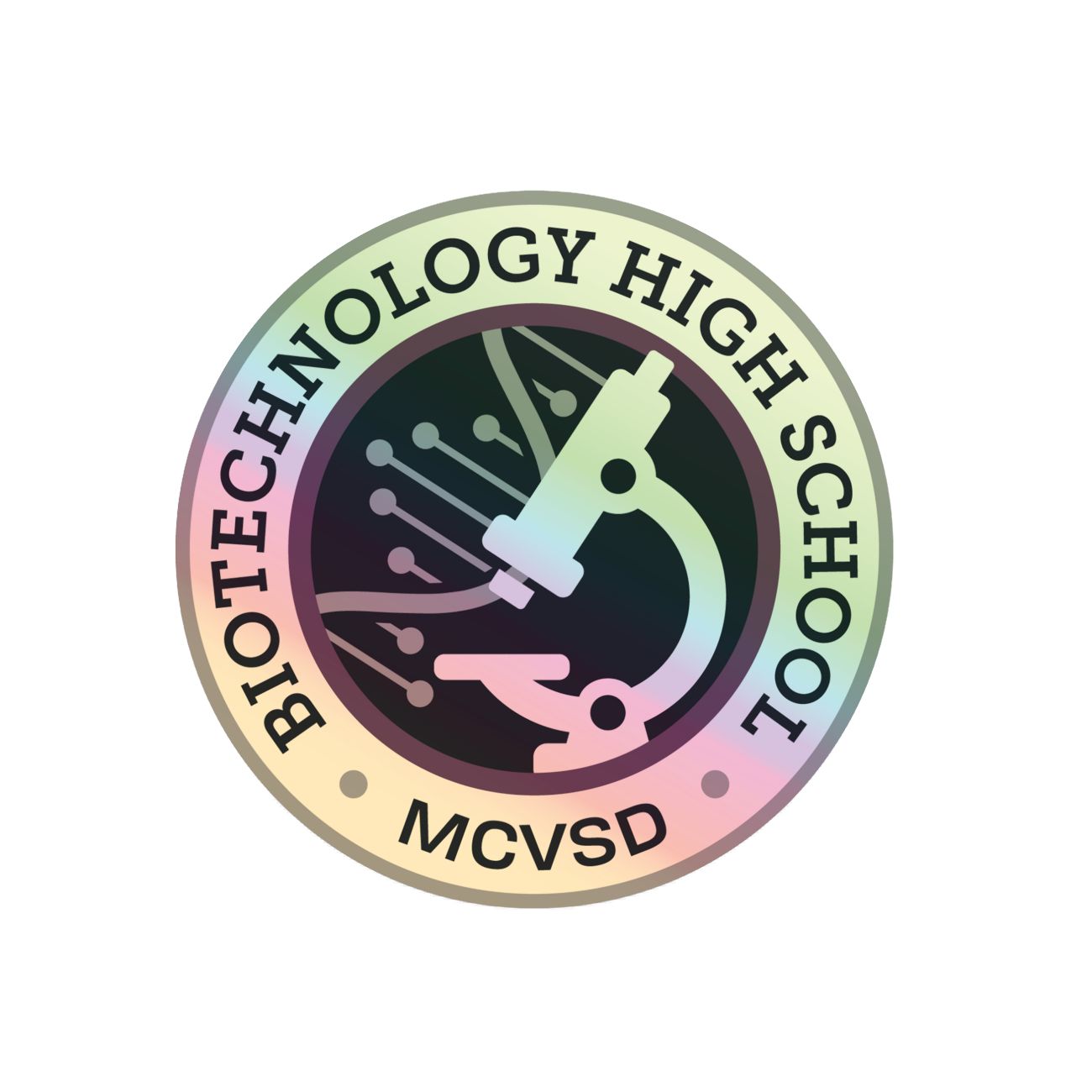 BTHS Holographic Sticker