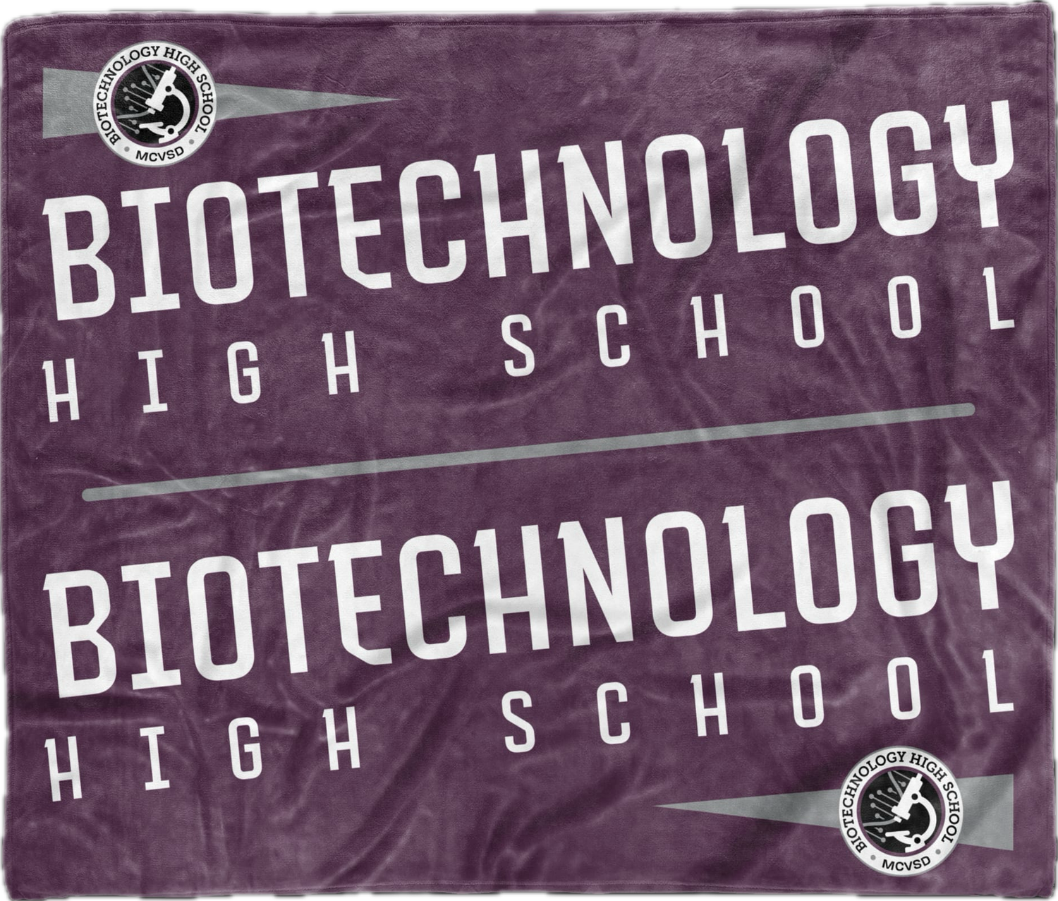 Micro-fleece Blanket with New Logo