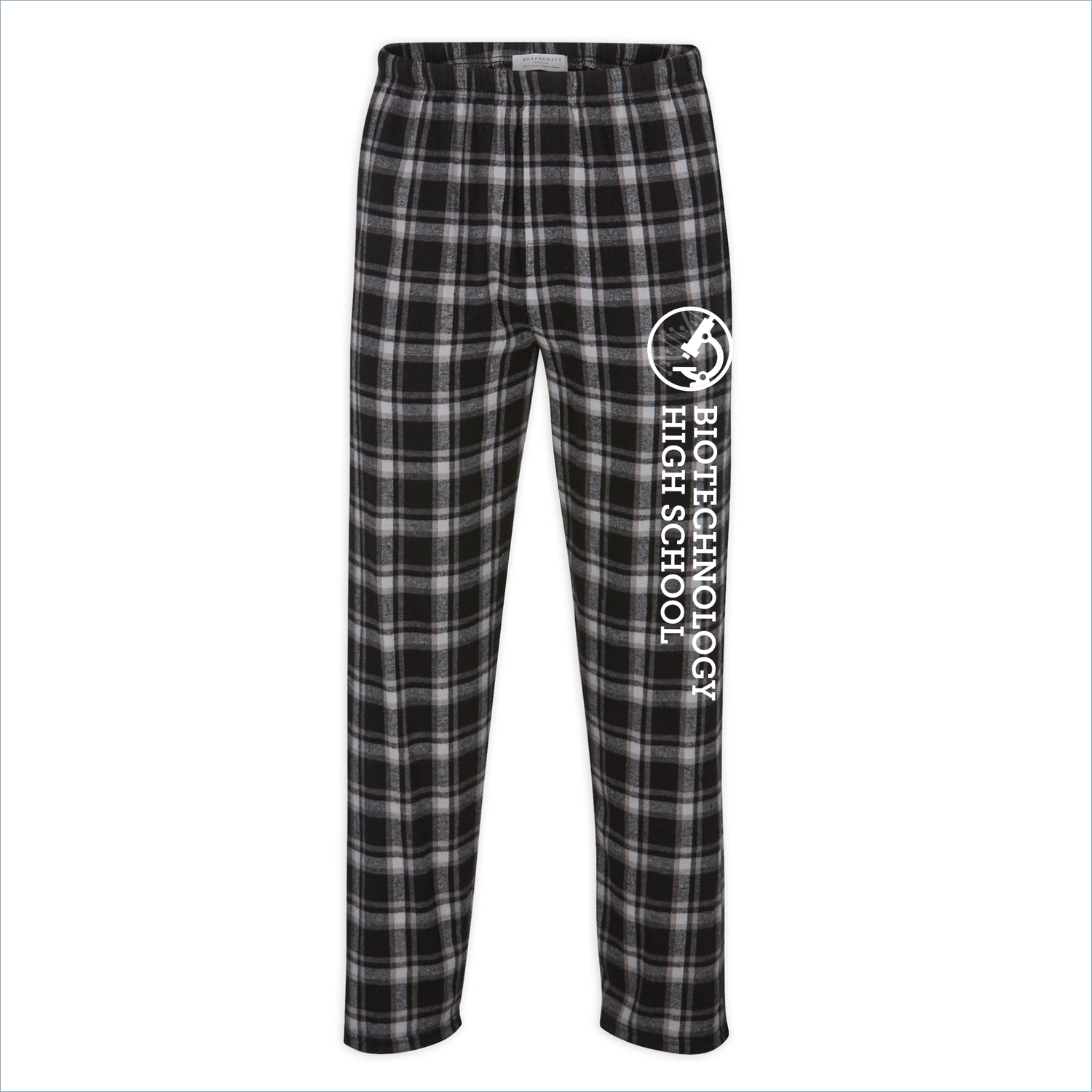 Plaid Flannel Pants with New Logo