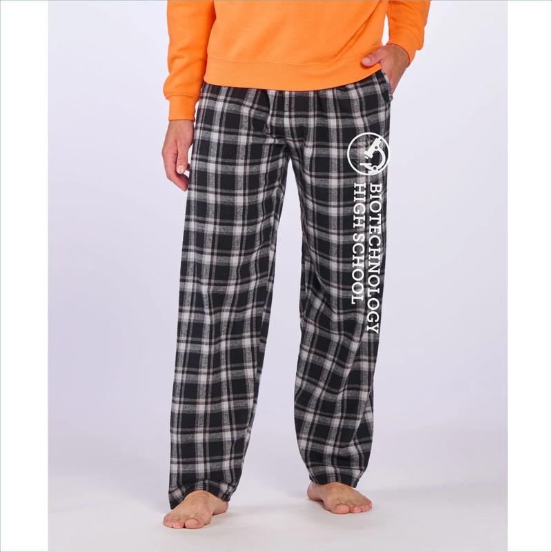 Plaid Flannel Pants with New Logo