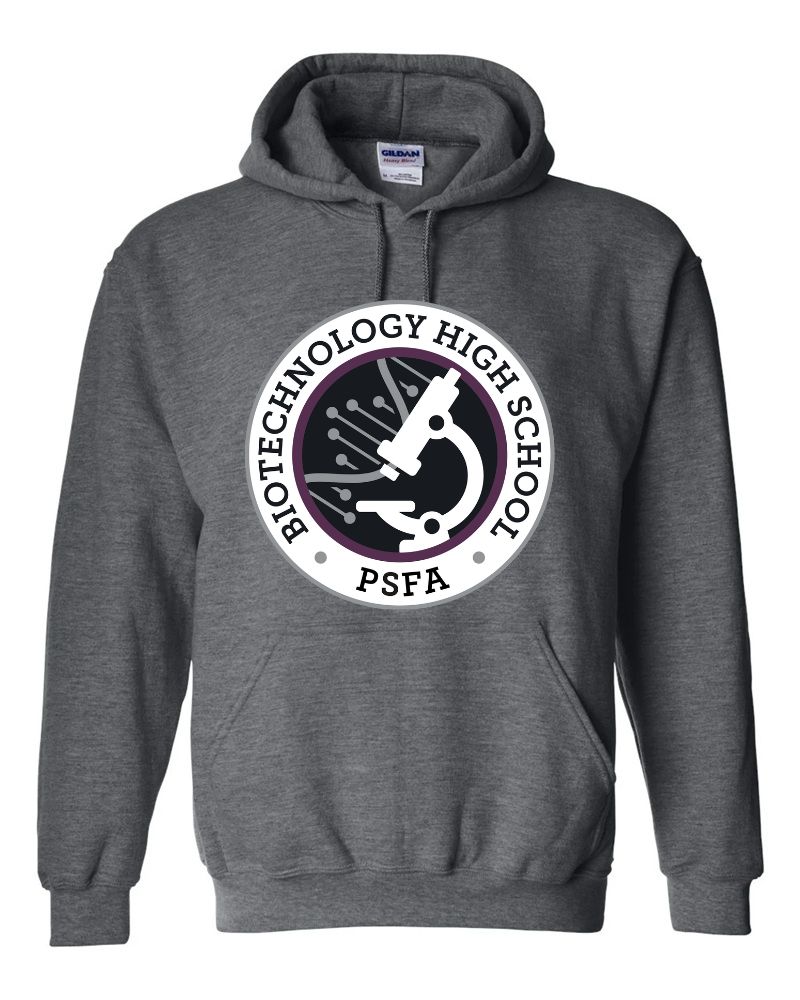 Hoodie Sweatshirt with New Logo (Front)